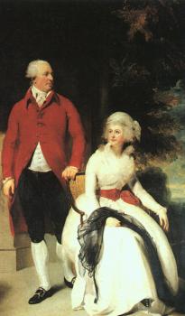 托馬斯 勞倫斯爵士 Portrait of Mr and Mrs Julius Angerstein